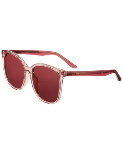 Bertha Women's Brsbr050c3 55mm Polarized Sunglasses In Pink