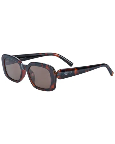 Bertha Women's Cassie 53mm Polarized Sunglasses In Brown