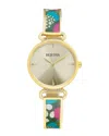 Bertha Katherine Enamel-designed Bracelet Watch