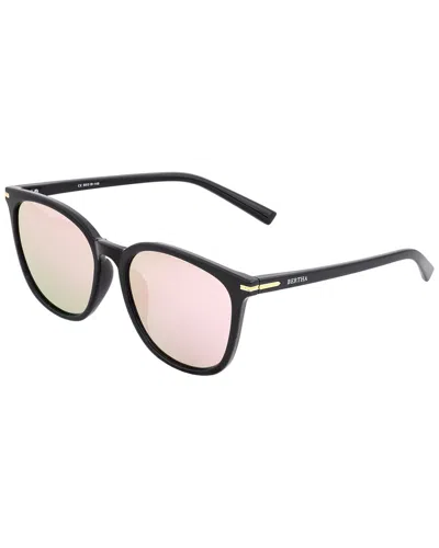 Bertha Women's Piper 58mm Polarized Sunglasses In Black/pink
