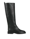 Bervicato Woman Boot Black Size 7 Calfskin