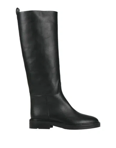 Bervicato Woman Boot Black Size 7 Calfskin