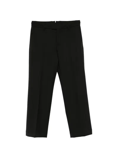 Berwich Alice Belt-loop Pocket Trousers In Black
