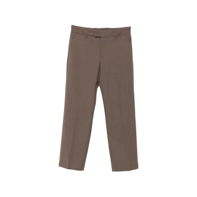Berwich Alice Straight-leg Tailored Trousers In Neutral