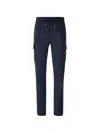 Berwich Belt-loop Cargo Pants In Blue