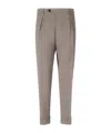 Berwich Relaxed Oversized Tailored Pants In Gray