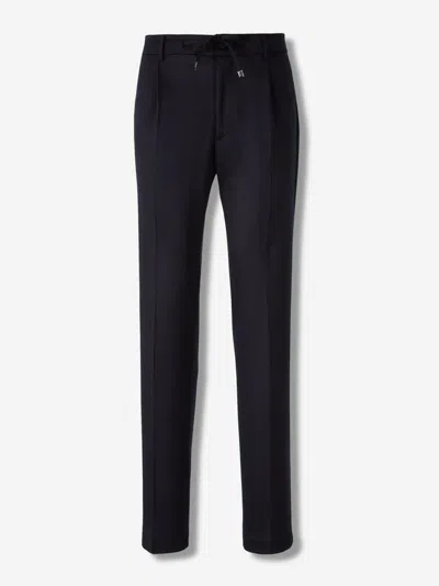Berwich Drawstring Trousers In Blue
