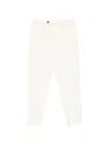 Berwich Buttoned Trousers In Neutral