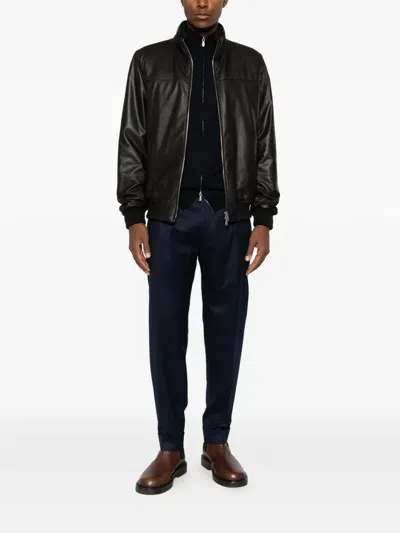 Berwich Chiaia Pleated Cuffed Trousers In Multi