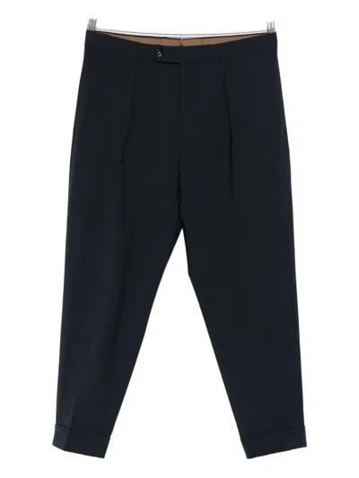 Berwich Chiaia Pleated Trousers In Multi