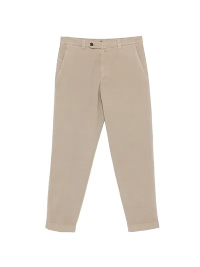 Berwich Chino Trousers In Neutral