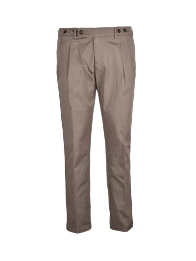 Berwich Classic Trousers - Turquoise In Brown