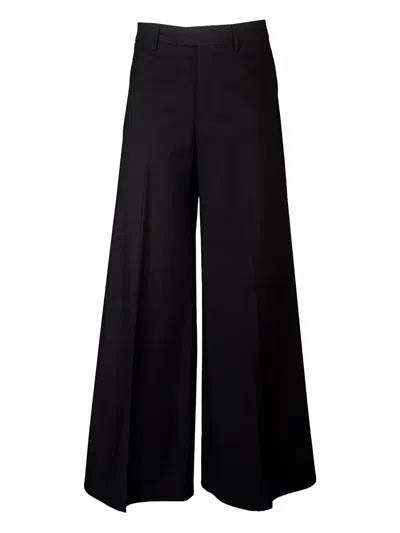 Berwich Concealed-closure Trousers In Black