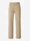 Berwich Belt Loops Slacks In Brown