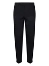 Berwich Elastic Waistband Trousers With Side And Back Pockets