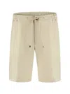 Berwich Drawstring Shorts In Neutral