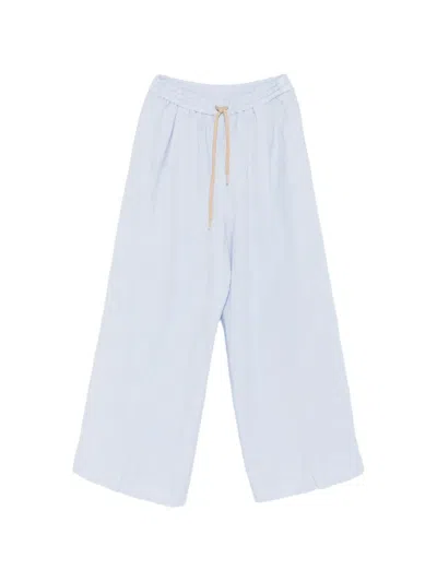 Berwich Drawstring Trousers In Blue