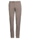 Berwich Fits Everybody Man Pants Light Brown Size 36 Cotton, Polyester, Viscose, Elastane