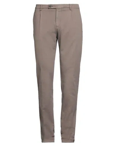 Berwich Fits Everybody Man Pants Light Brown Size 36 Cotton, Polyester, Viscose, Elastane