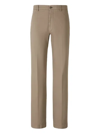 Berwich Flap-pocket Trousers In Neutral