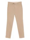 Berwich Flat-front Trousers In White
