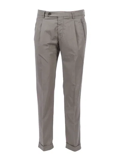 Berwich Pantalone Retrolong Gd Verde In Gray