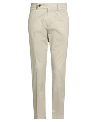 Berwich Hype Man Pants Beige Size M Cotton, Elastane In Gold