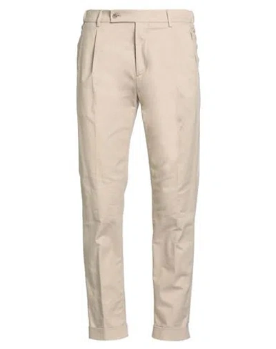 Berwich Komodo Man Pants Beige Size 32 Cotton, Elastane In Neutral