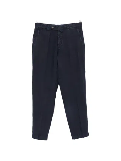 Berwich Linen Trousers In Blue