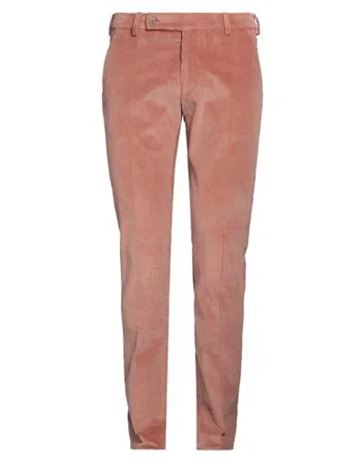 Berwich Man Pants Antique Rose Size 32 Cotton, Elastane In Pink