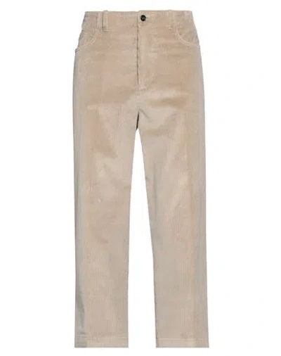 Berwich Man Pants Beige Size 26 Cotton, Elastane