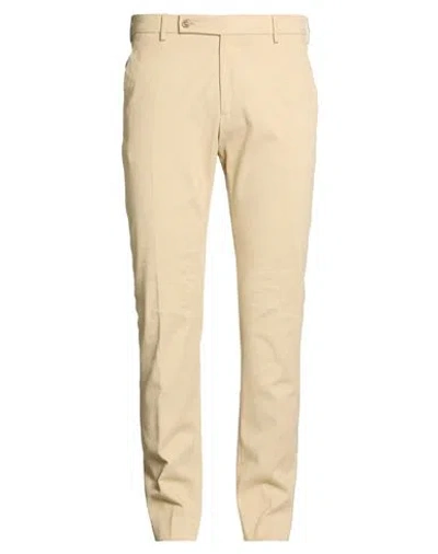 Berwich Man Pants Beige Size 28 Cotton, Elastane