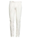 Berwich Man Pants Beige Size 34 Cotton, Elastane In Neutral
