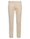 Berwich Man Pants Beige Size 38 Cotton, Elastane