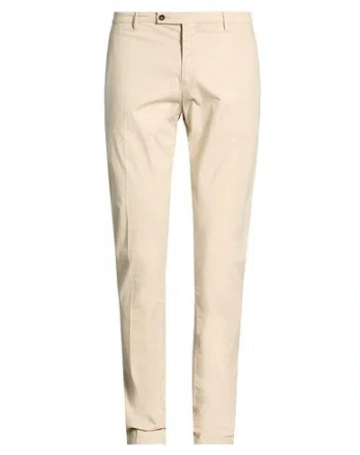 Berwich Man Pants Beige Size 38 Cotton, Lyocell, Elastane In Neutral