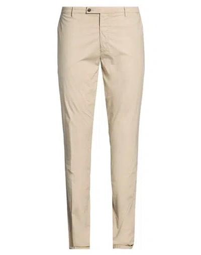 Berwich Man Pants Beige Size 40 Cotton, Lyocell, Elastane In Neutral