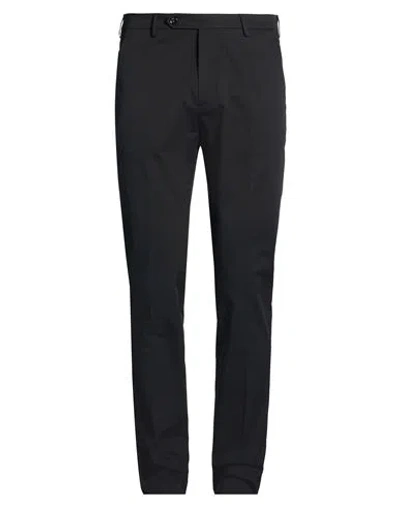 Berwich Man Pants Black Size 34 Cotton, Elastane