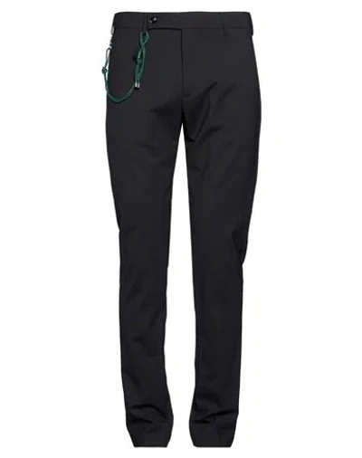 Berwich Man Pants Black Size 34 Virgin Wool, Elastane