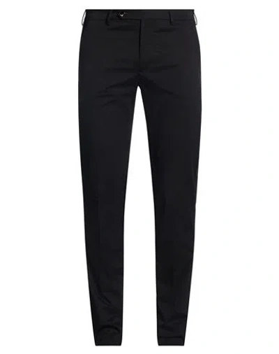 Berwich Man Pants Black Size 36 Cotton, Elastane