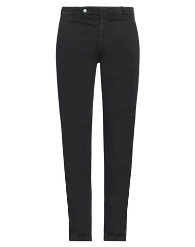 Berwich Man Pants Black Size 36 Cotton, Lyocell, Elastane In Black