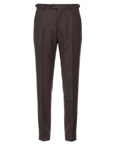 Berwich Man Pants Brown Size 32 Virgin Wool
