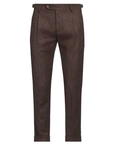 Berwich Man Pants Brown Size 32 Wool