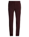 Berwich Man Pants Burgundy Size 44 Cotton, Elastane