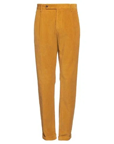 Berwich Man Pants Camel Size 30 Cotton, Elastane