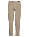 Berwich Man Pants Camel Size 34 Cotton, Elastane In Sand