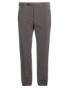 Berwich Man Pants Charcoal Size 38 Cotton, Elastane In Grey