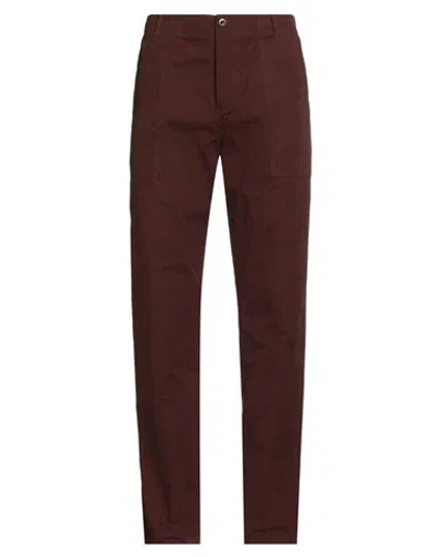 Berwich Man Pants Chocolate Brown Size 30 Cotton, Polyester, Nylon