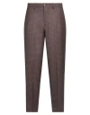 Berwich Man Pants Cocoa Size 40 Virgin Wool In Brown
