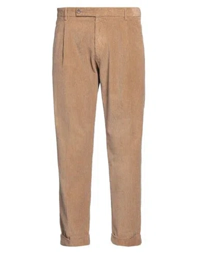 Berwich Man Pants Chocolate Brown Size 40 Cotton, Elastane In Brown