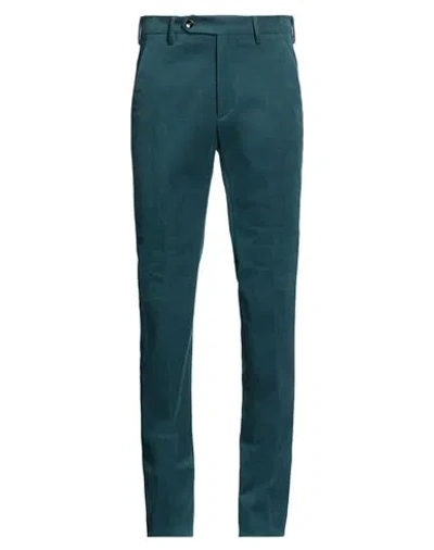 Berwich Man Pants Dark Green Size 28 Cotton, Elastane